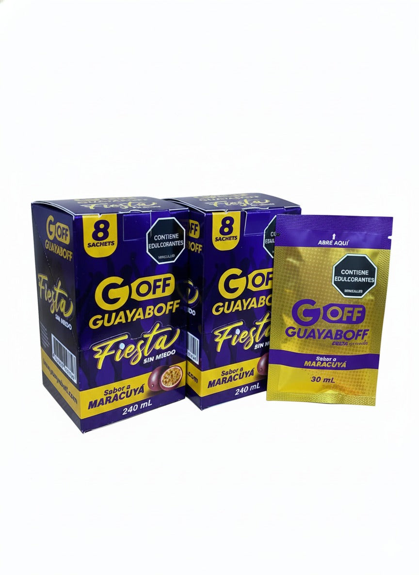 Guayaboff – Pack x2 cajas | Bebida funcional sabor citrico